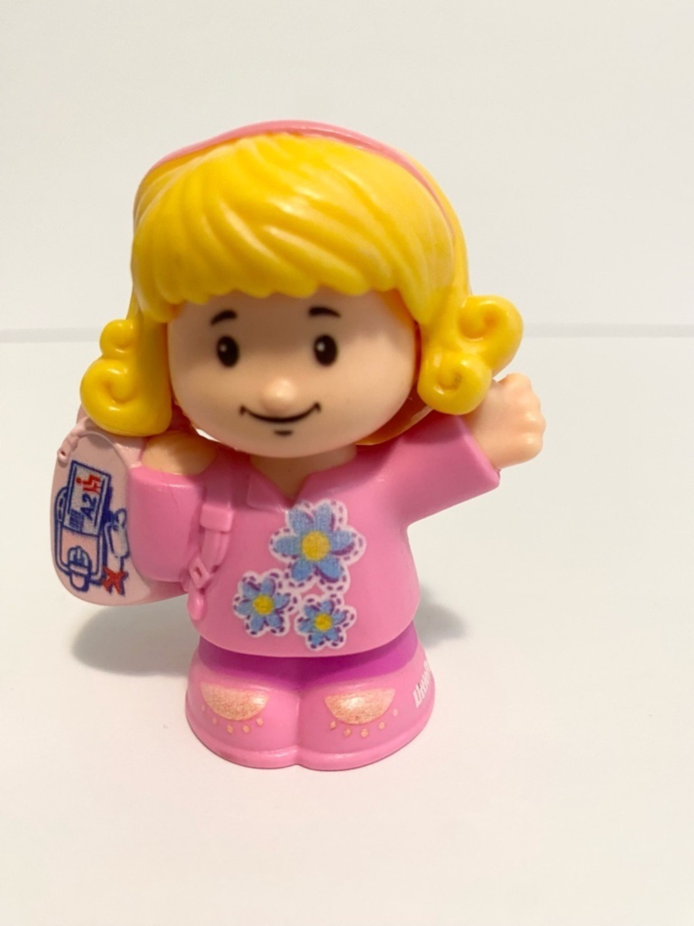 Little People School Girl Pink Dollhouse Figure Fisher Price Bus Doll 4/$20 🛑